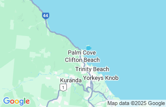 Map of Palm Cove