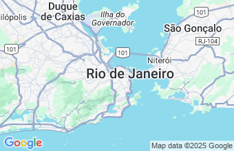 Map of Rio De Janeiro
