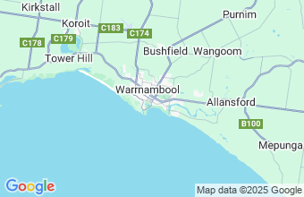 Map of Warrnambool