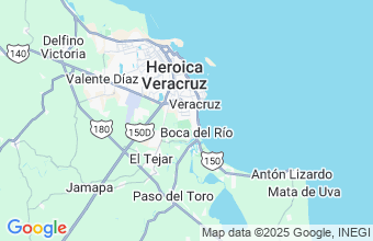 Map of Boca Del Rio