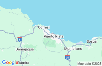 Map of Puerto Plata