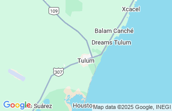 Map of Tulum