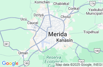 Map of Merida