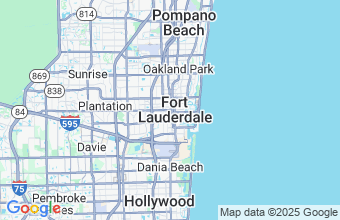 Map of Ft Lauderdale
