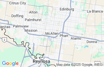 Map of McAllen