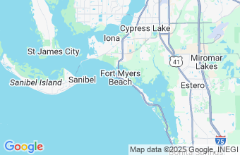 Map of Ft Myers Beach