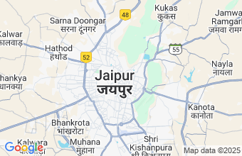 Map of Jaipur