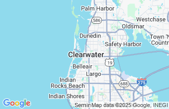 Map of Clearwater