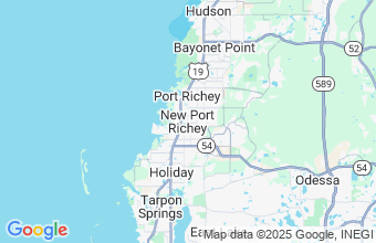 Map of New Port Richey