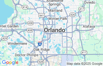 Map of Orlando