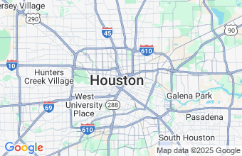 Map of Houston