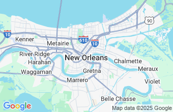 Map of New Orleans