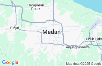 Map of Medan