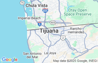Map of Tijuana