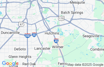 Map of Hutchins