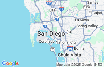 Map of San Diego