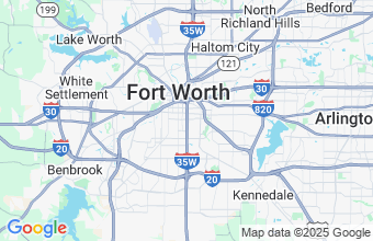 Map of Ft Worth