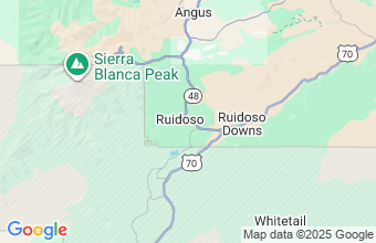 Map of Ruidoso