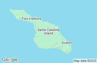 Map of Catalina Island