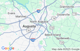 Map of Augusta