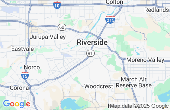 Map of Riverside