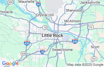 Map of Little Rock