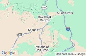 Map of Sedona
