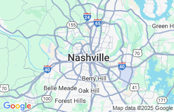 Map of Nashville