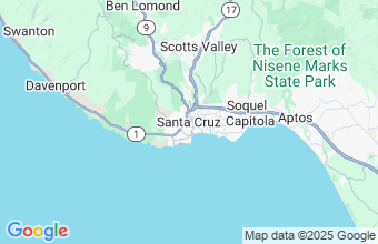 Map of Santa Cruz