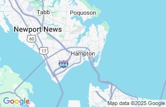 Map of Hampton