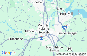 Map of Colonial Heights