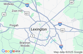 Map of Lexington