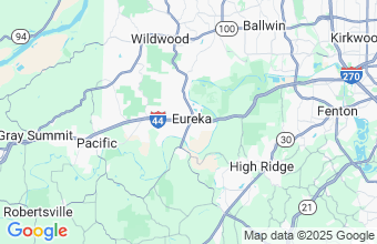 Map of Eureka