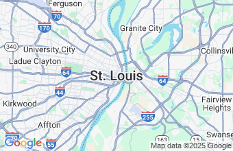 Map of St Louis