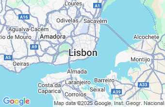 Map of Lisbon