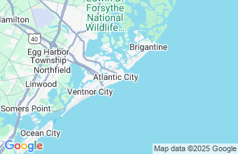 Map of Atlantic City