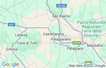 Map of Castellaneta