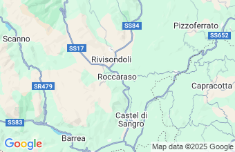 Map of Roccaraso