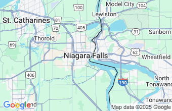 Map of Niagara Falls