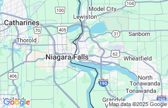 Map of Niagara Falls