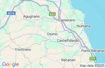 Map of Osimo