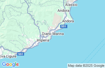 Map of Diano Marina