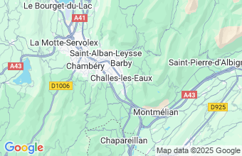 Map of Challes-Les-Eaux