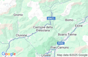 Map of Castione Della Presolana