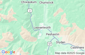 Map of Leavenworth