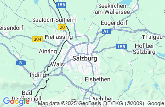 Map of Salzburg