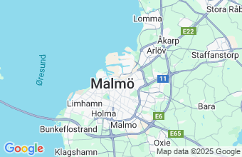 Map of Malmo