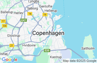 Map of Copenhagen