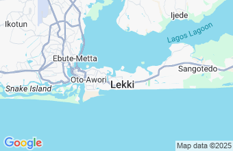Map of Lagos